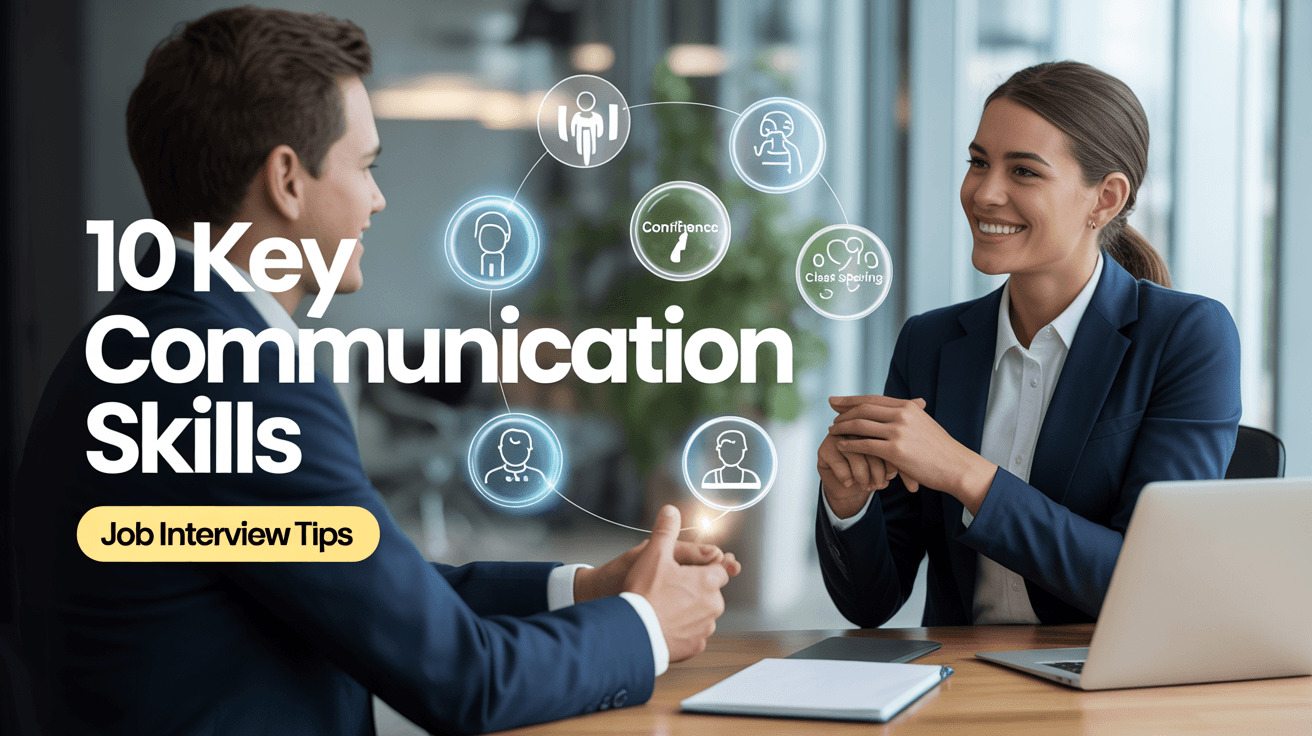 10 Key Communication Skills Every Job Seeker Must Know - Job Interview Tips