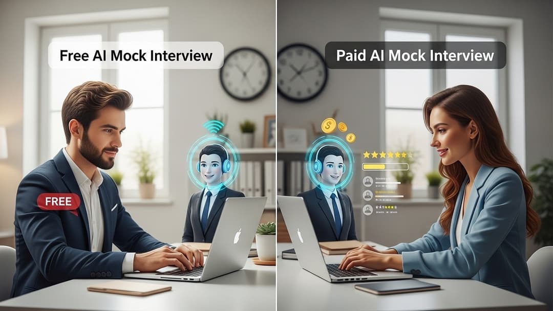Mock Interview AI Free vs Paid: Which Is Better for Your Career?