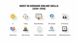 Most in Demand Online Skills to Learn for The Future 2026-2030